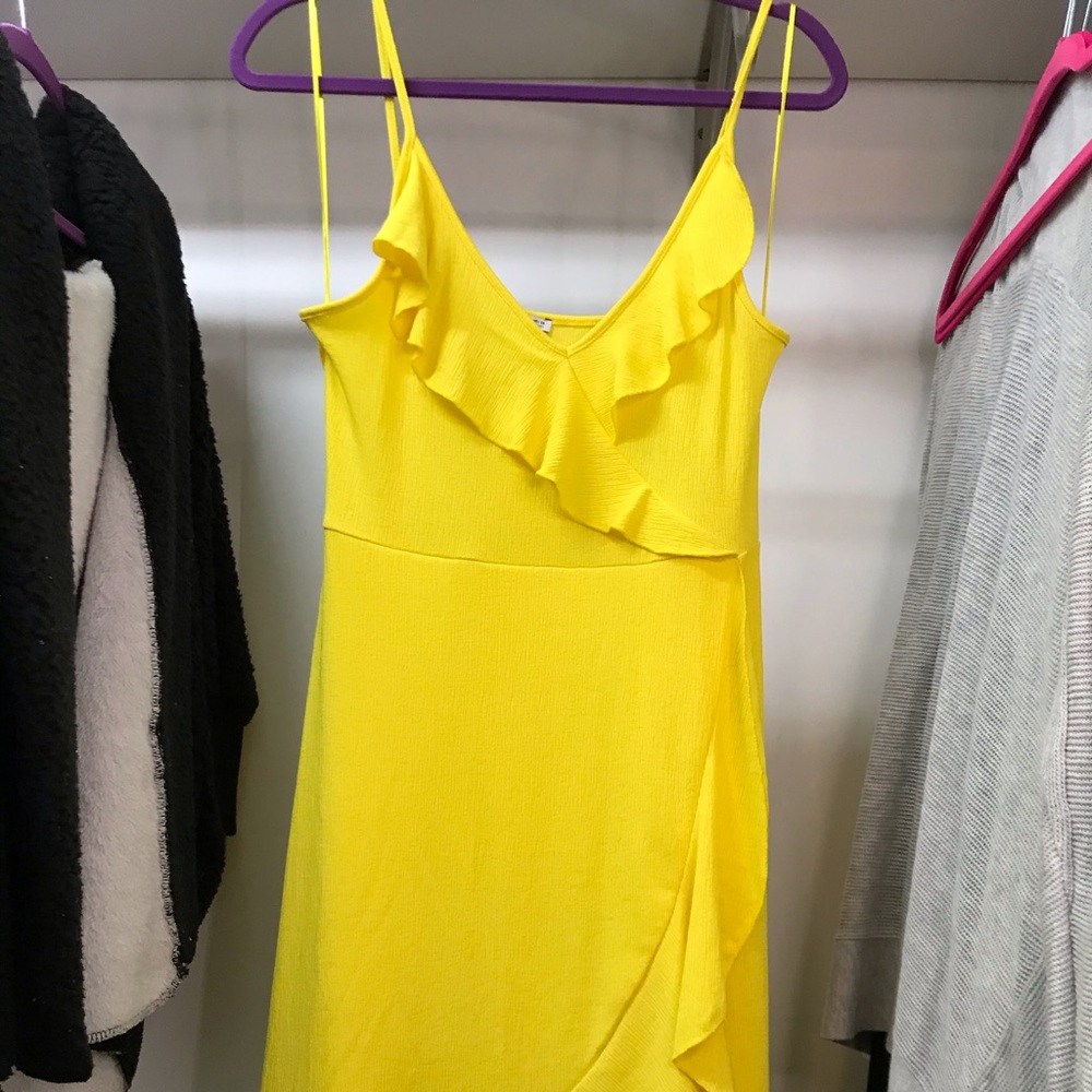 Yellow sun dress